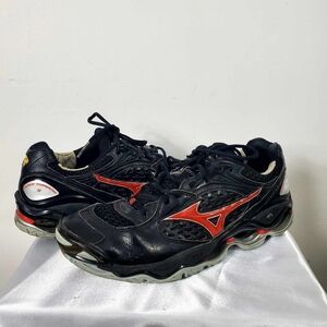 Mizuno Wave Tornado 5 Athletic Lace Up Training Shoes Black 12US
